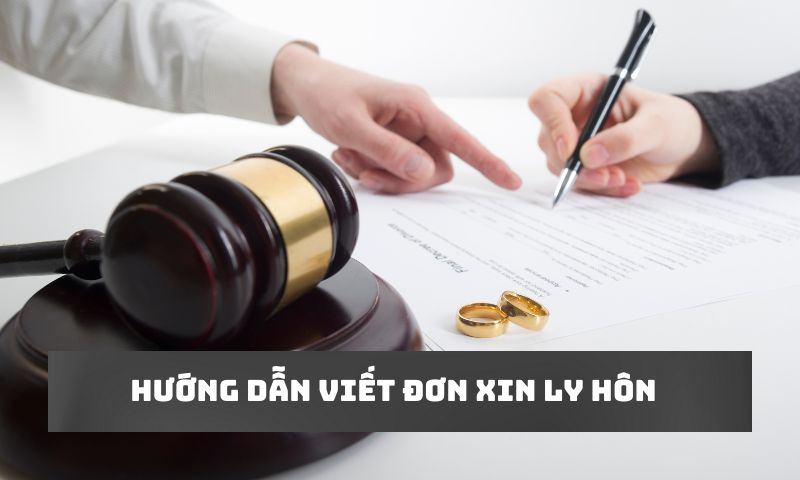 Hướng dẫn viết đơn xin ly hôn