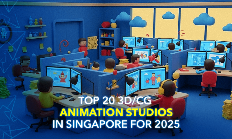 Top 20 3D/CG Animation Studios in Singapore for 2025