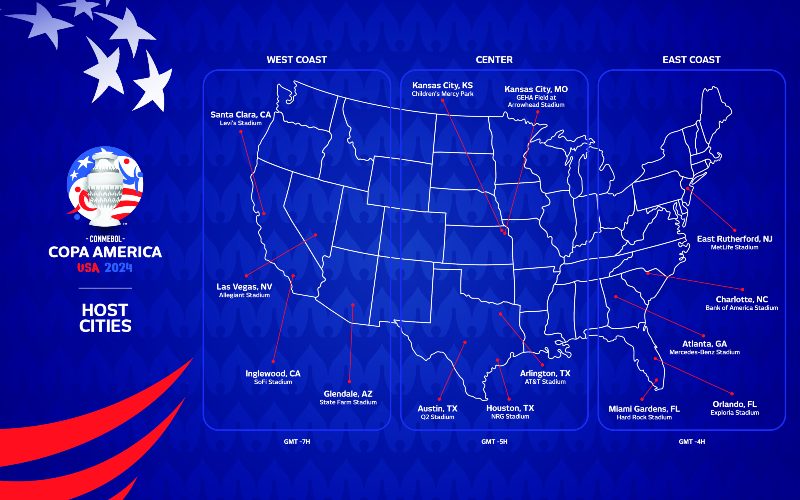 Lịch thi đấu và trận thi đấu Copa America 2024