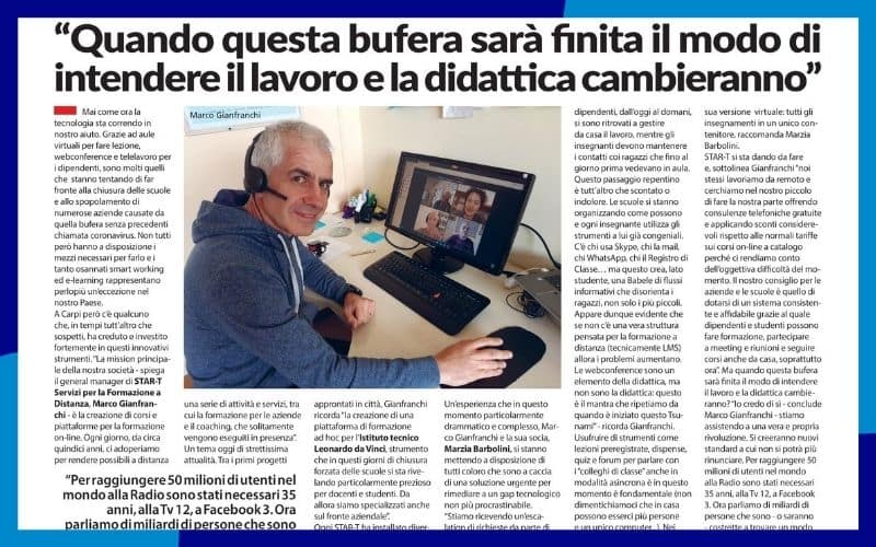 Articolo di giornale