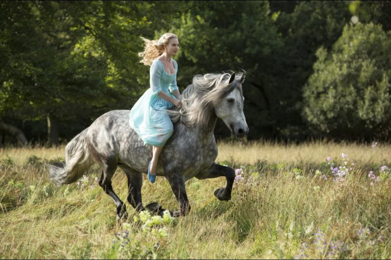 Lily James Cinderella Interview