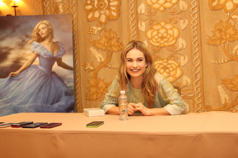 Lily James Interview 