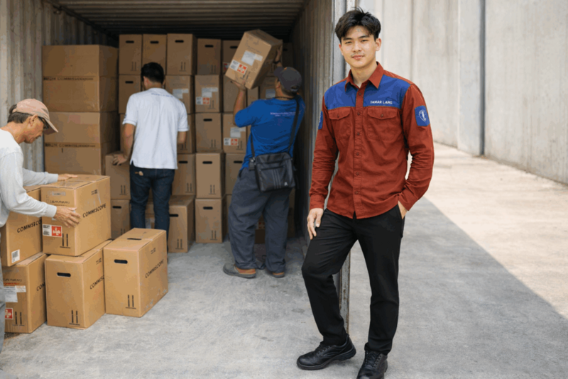 proses pengiriman barang retail dari ekspedisi semarang Takalar