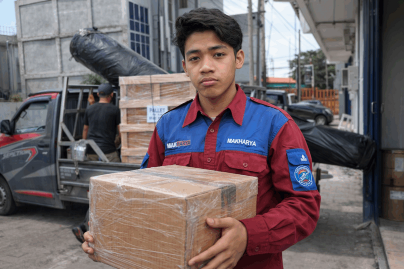 pengiriman barang muat besar dengan jasa ekspedisi semarang tual