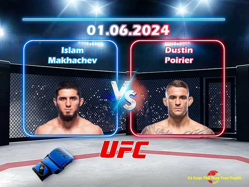 Islam Makhachev và Dustin Poirier
