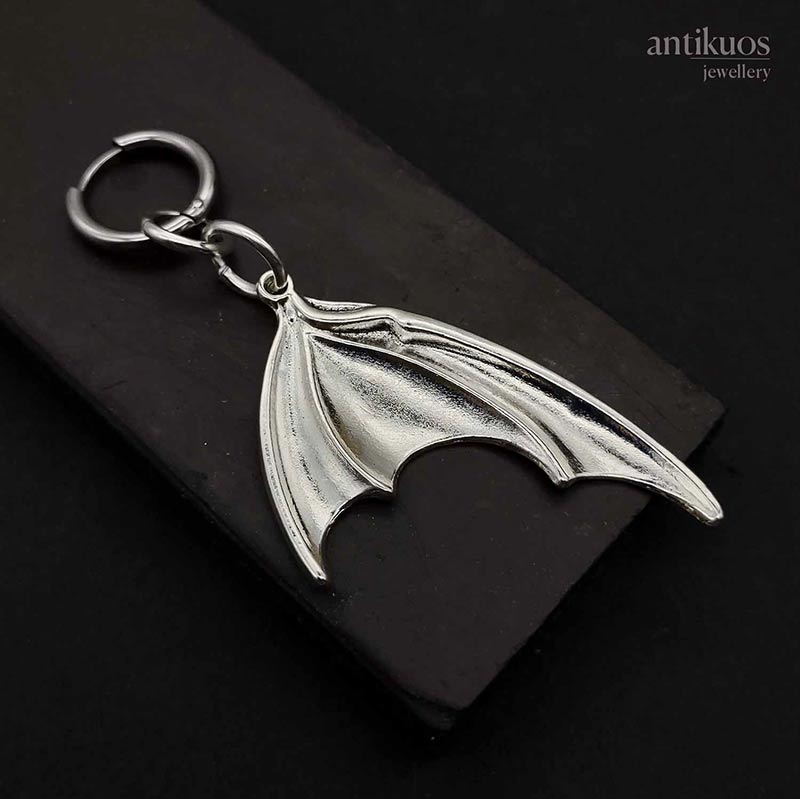 Batwing earring