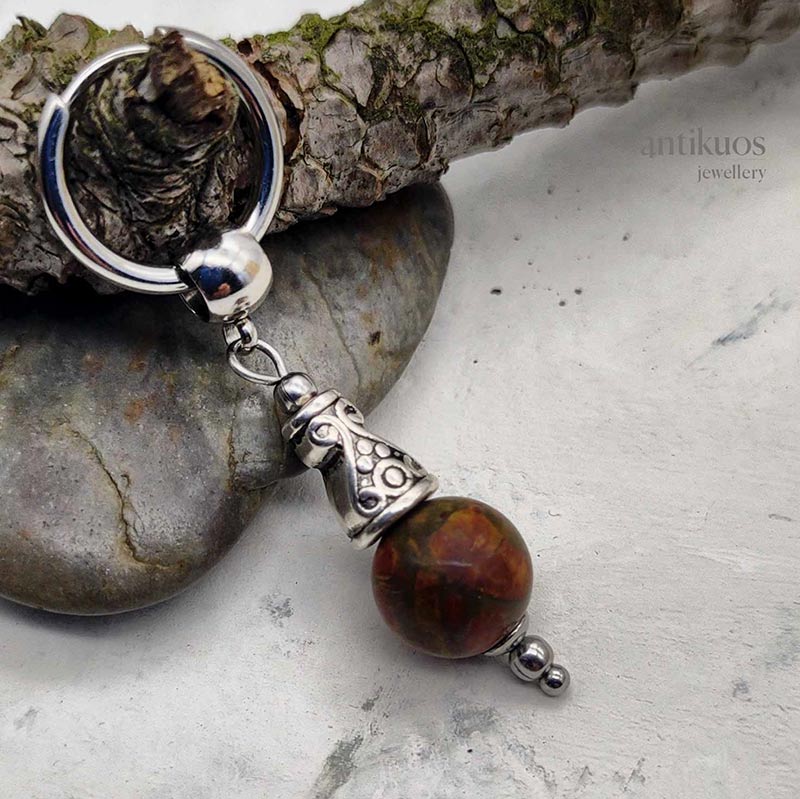Arawn, Jasper earring