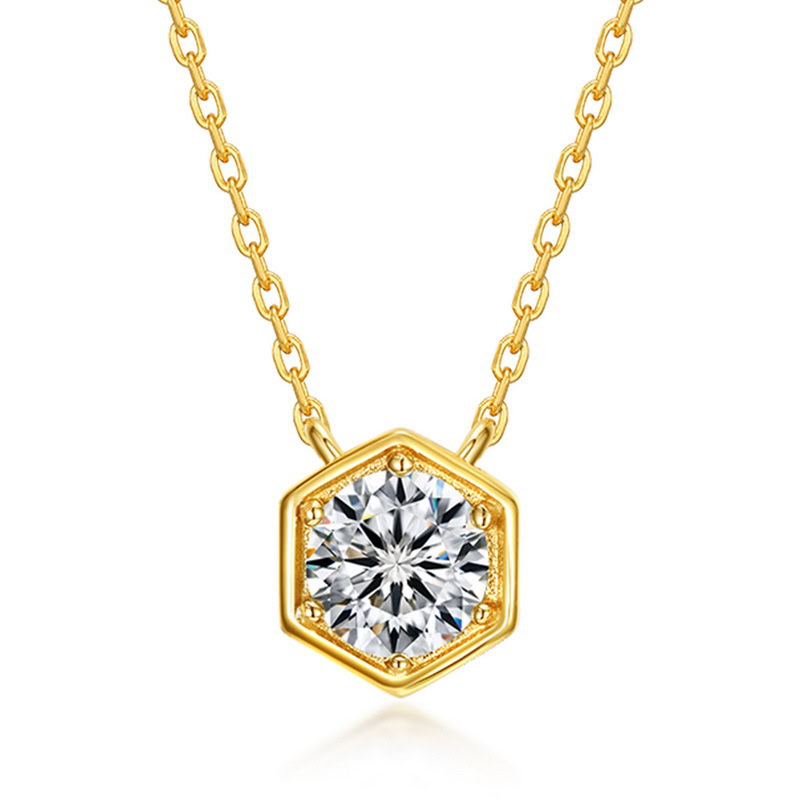 Lab-Created Moissanite Necklace Conflict Resolution Jewelry 2025 Tech