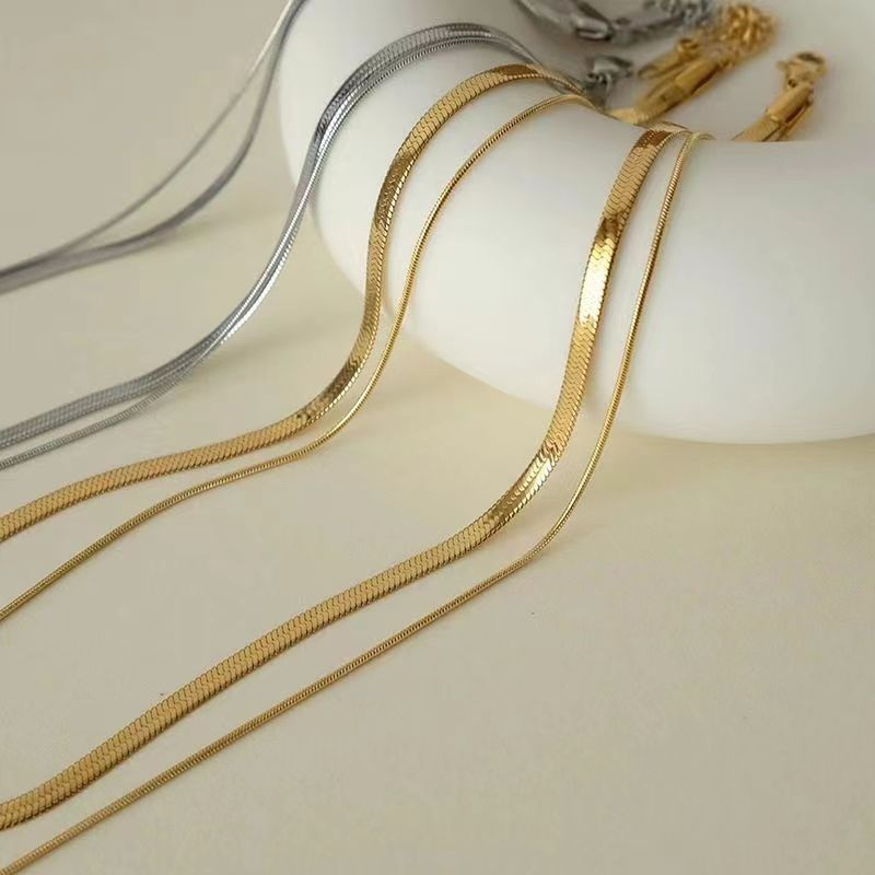 Titanium steel necklace sweat-resistant test