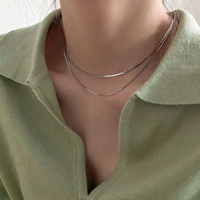 Unisex Feng Shui chain necklace styling
