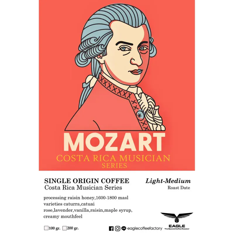 Mozart Costarica Musician Coffee 100g - Image 2