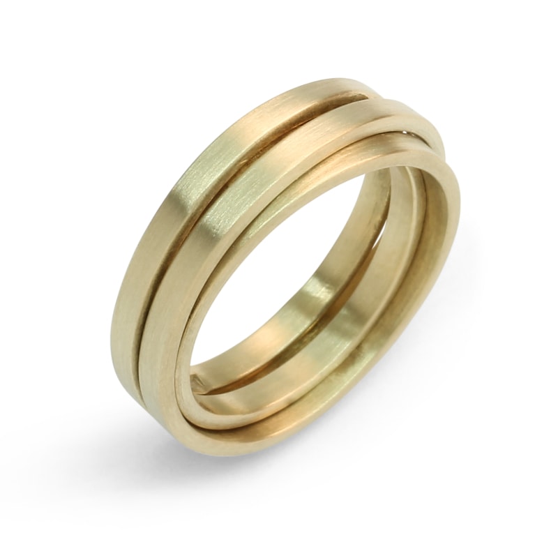 Geelgouden wikkelring