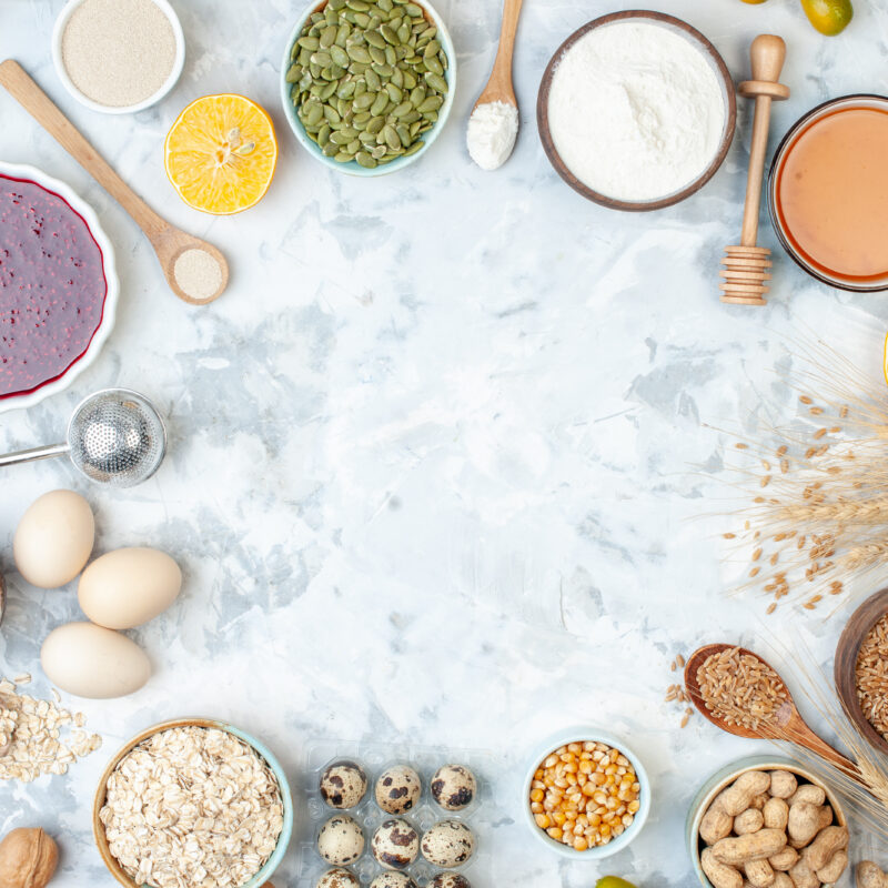 How to Launch a Healthy Food Product on a Budget article banner featuring healthy foods