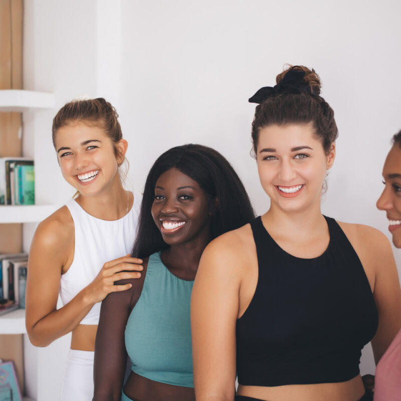 Building Trust and Community in Women's Health Marketing article banner featuring a group of women