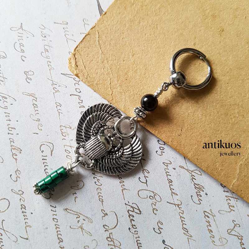Egyptian Scarab earring - Image 3
