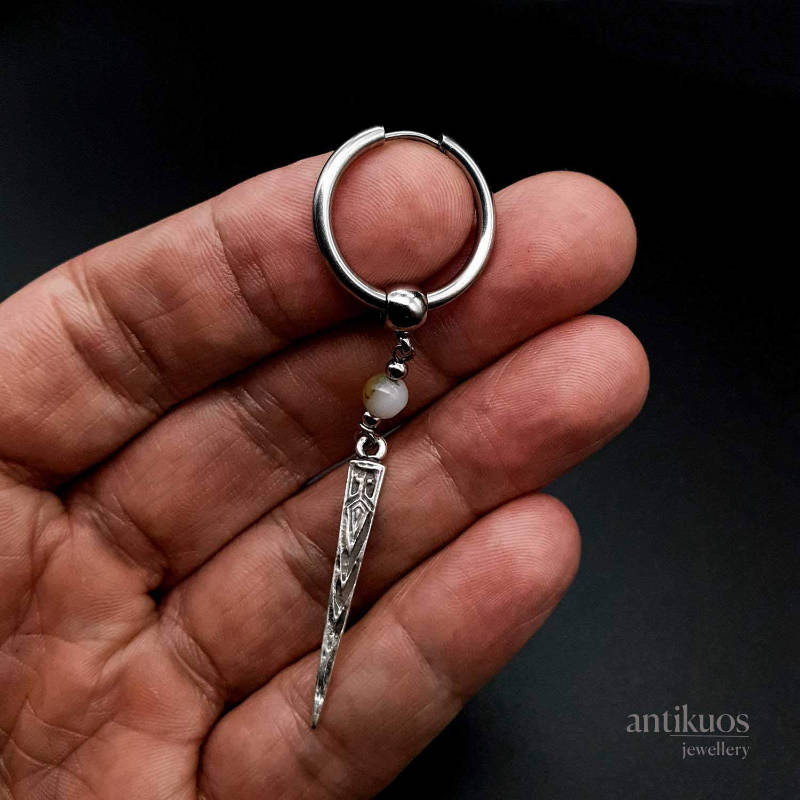 Arion, tribal spike earring - Image 2