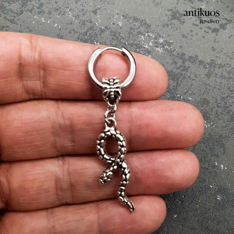 Rattlesnake earring - Image 2