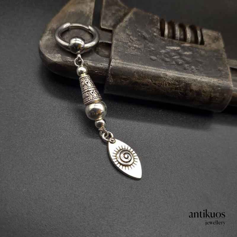 Eastern curses earring