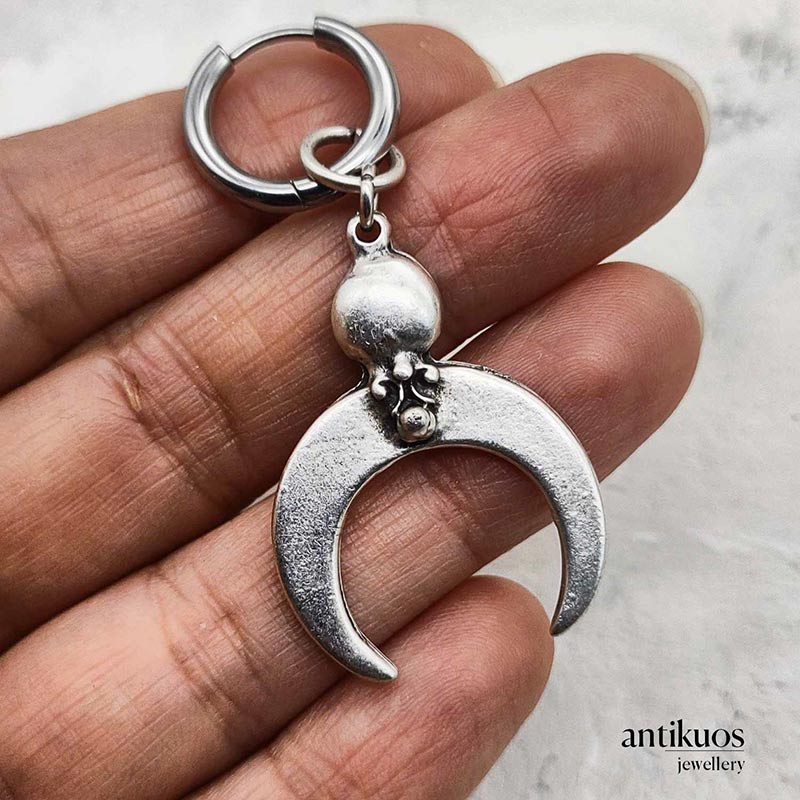 Kayra moon earring - Image 2