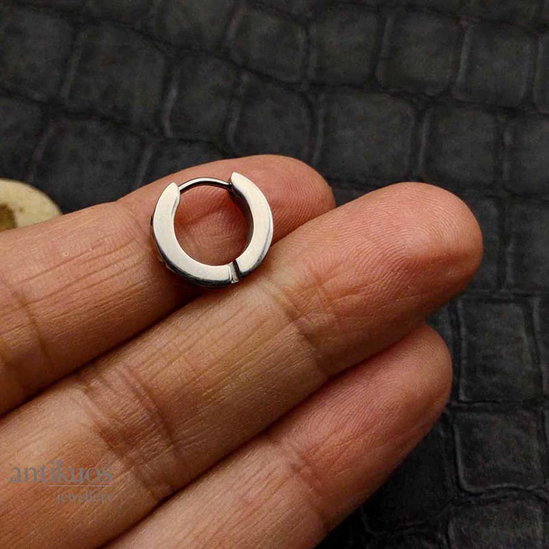 Cross Wide Hoop - Image 3