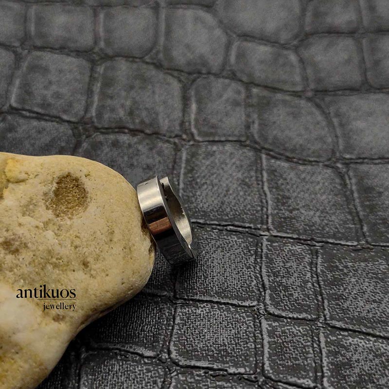 Cross Wide Hoop - Image 4
