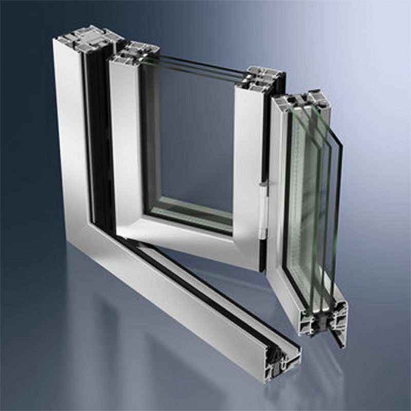 Schuco ASS70FD triple glazing window frame