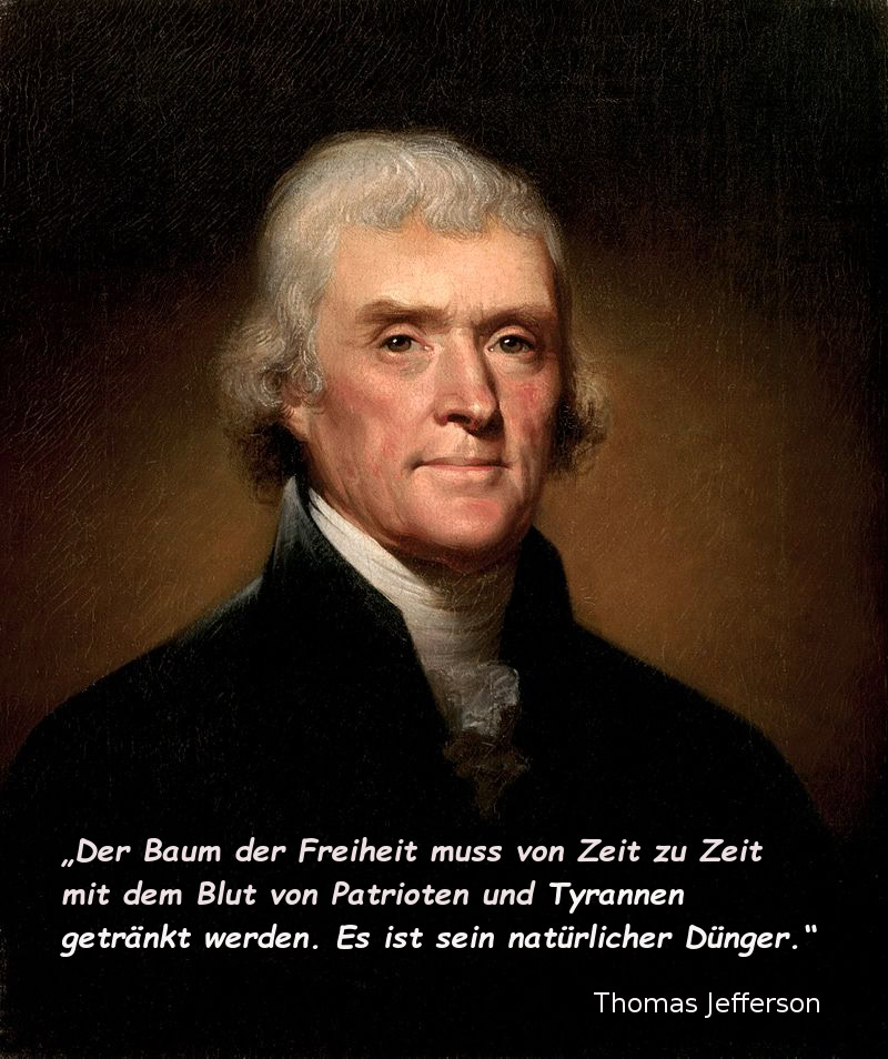 Thomas Jefferson Baum der Freiheit