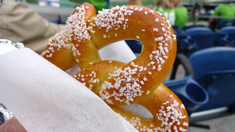 Soft Pretzel at Game