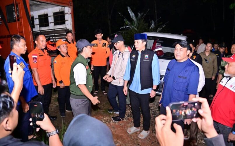 Banjir Jati Agung Lampung Selatan, Bupati Egi Turun Malam Hari Pastikan Kondisi Warga
