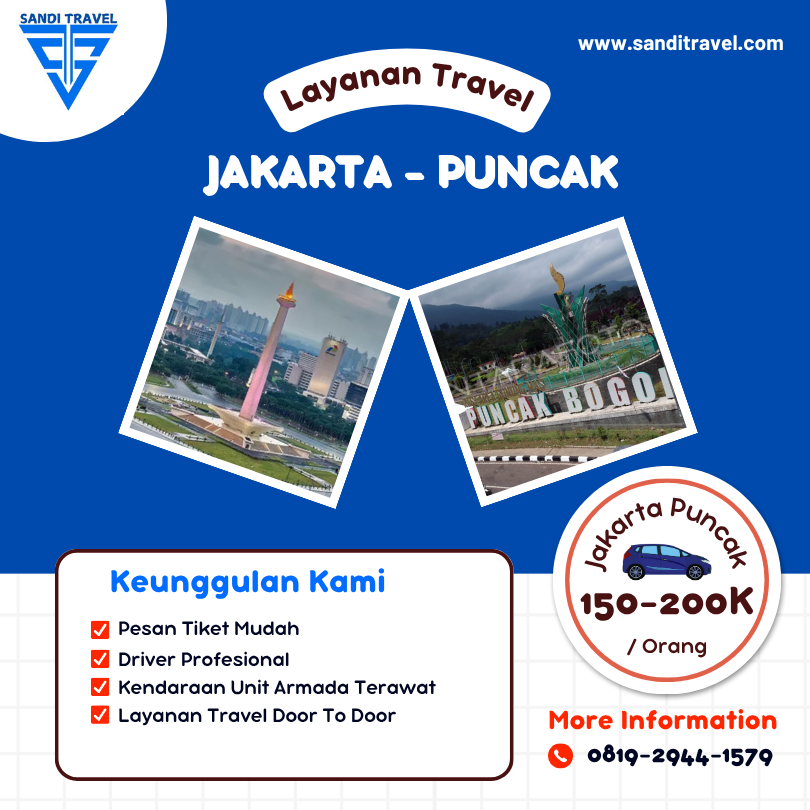 travel jakarta puncak