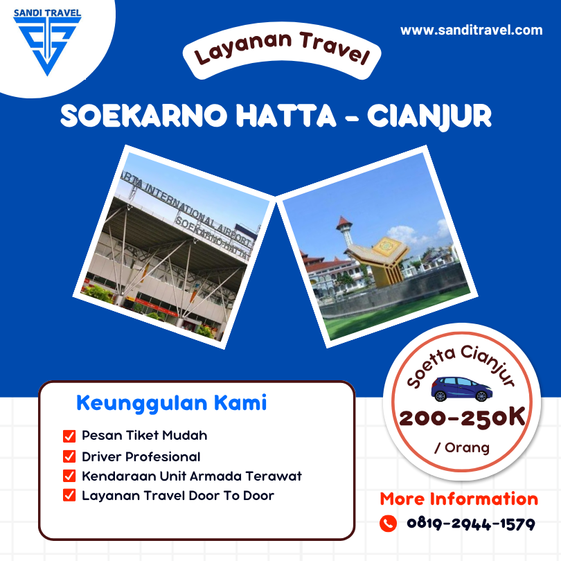 Travel Soetta Cianjur