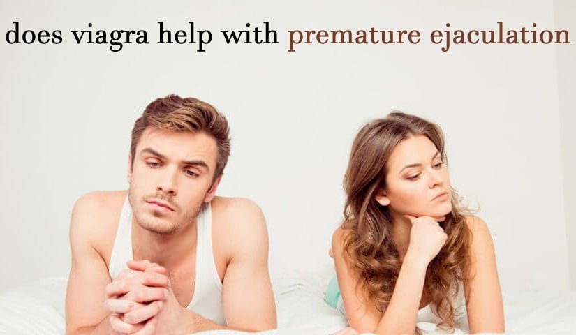does viagra help with premature ejaculation
