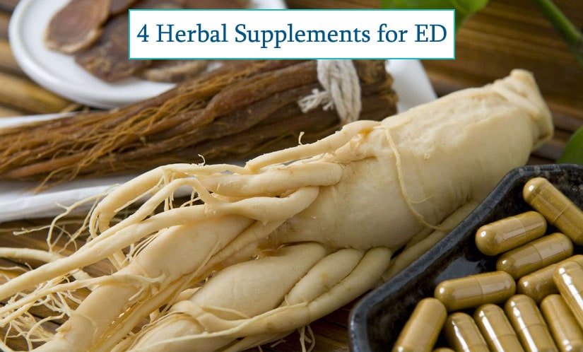 4 Herbal Supplements for ED