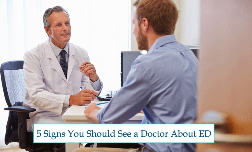 5 Signs You Should See a Doctor About ED