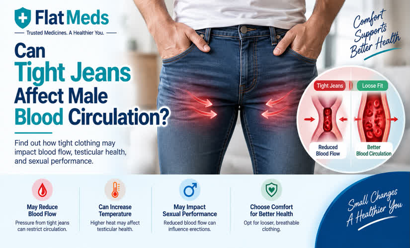 Can Tight Jeans Affect Male Blood Circulation
