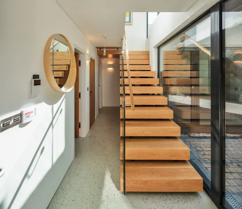 aluminium sliding door at Worlds End, Kinsale