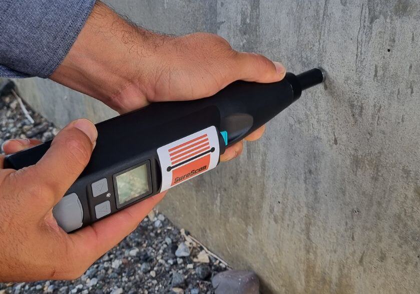 Schmidt Hammer used in Non Destructive Testing - SureScan Brisbane