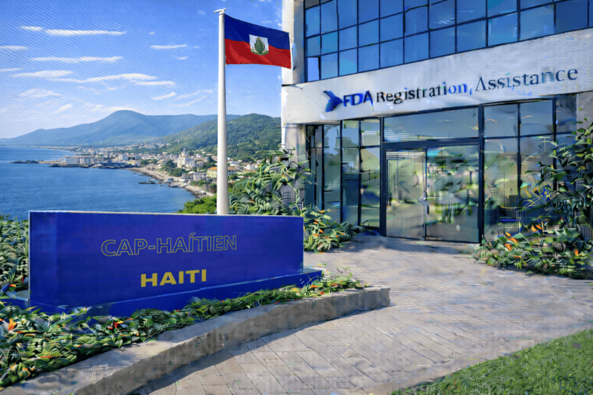 FDA registration consulting services for Cap-Haïtien, Haiti exporters shipping coffee, mangoes, cocoa, and regulated products to the United States