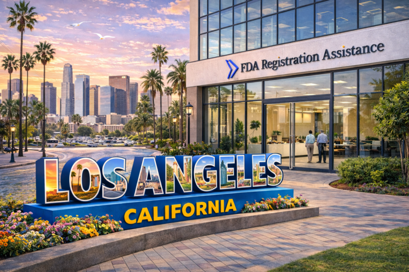 FDA registration consulting services for Los Angeles, California manufacturers, importers, and distributors