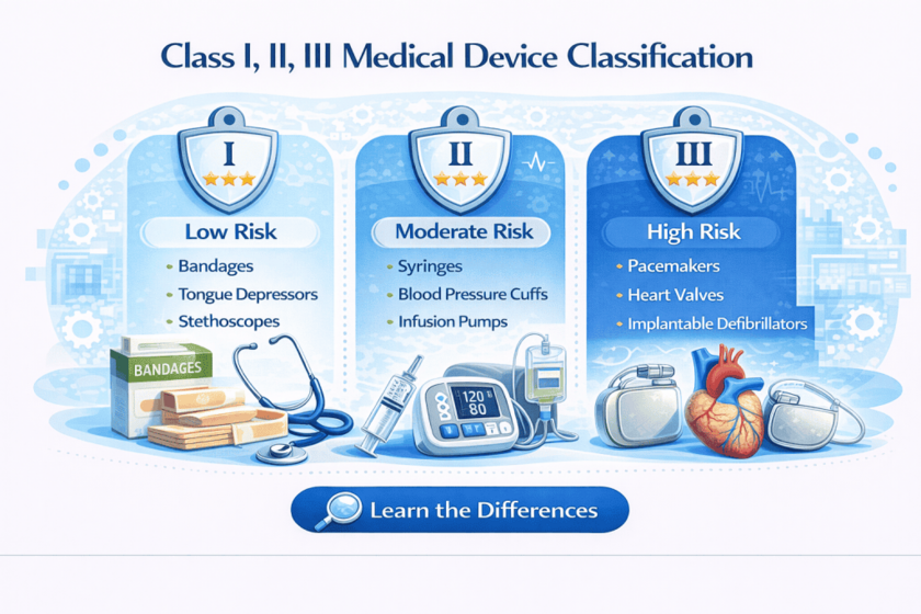 Class I II III Medical Device Classification