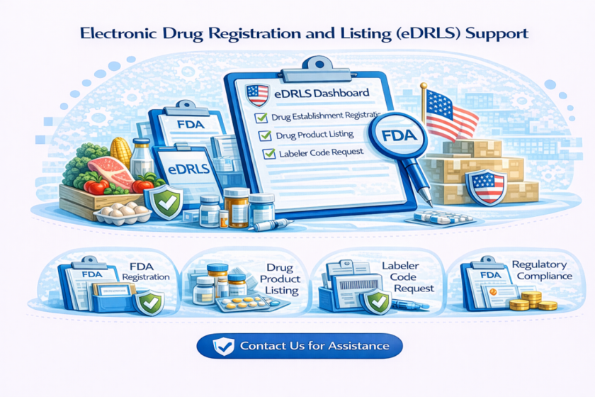 Electronic Drug Registration and Listing eDRLS Support
