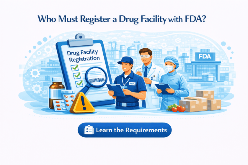 Who Must Register a Drug Facility with FDA