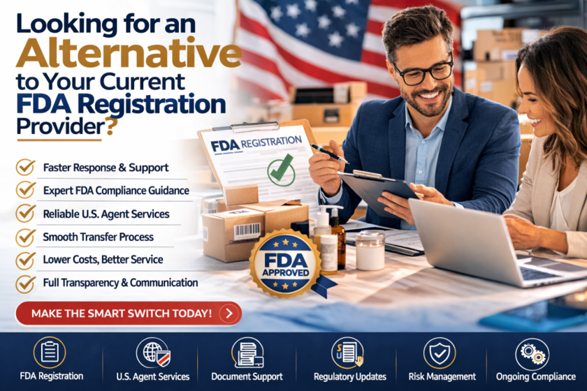 A Better FDA Registration U.S. Agent Solution
