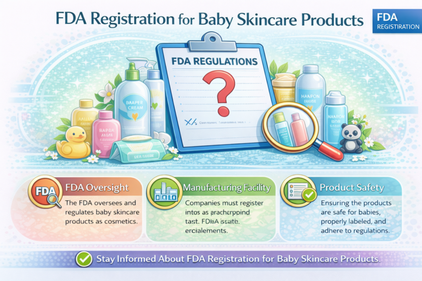 Do Baby Skincare Products Require FDA Registration