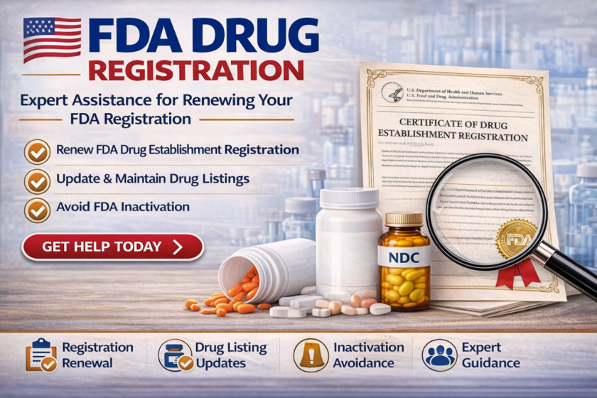 FDA Drug Registration Renewal Help