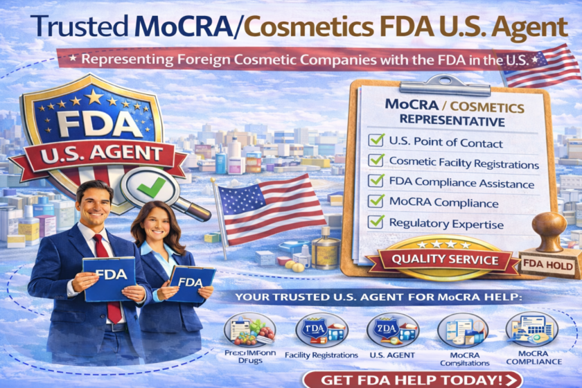 Trusted MoCRACosmetics FDA U.S Agent