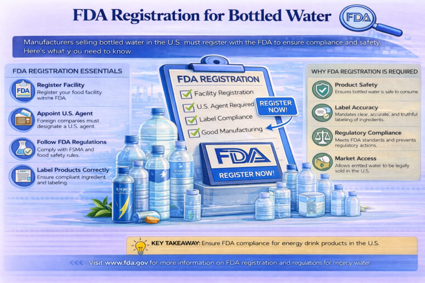 FDA Registration for Bottled Water