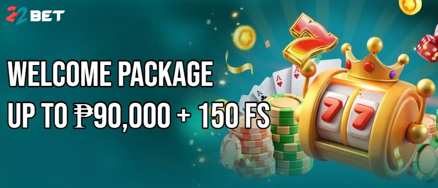 22Bet welcome bonus package