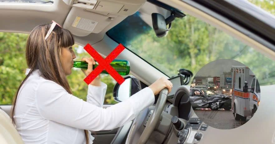 Chế tài với hành vi uống rượu bia gây tai nạn giao thông.