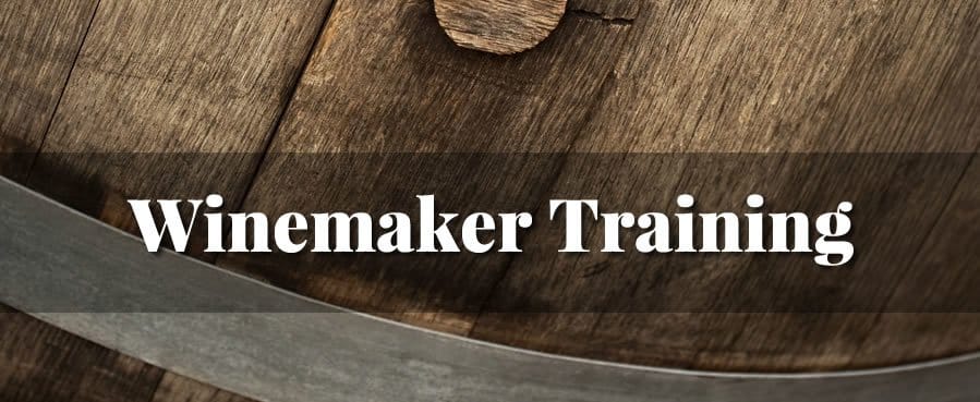 Advanced Winemaker Certification 1 Winemaker Training